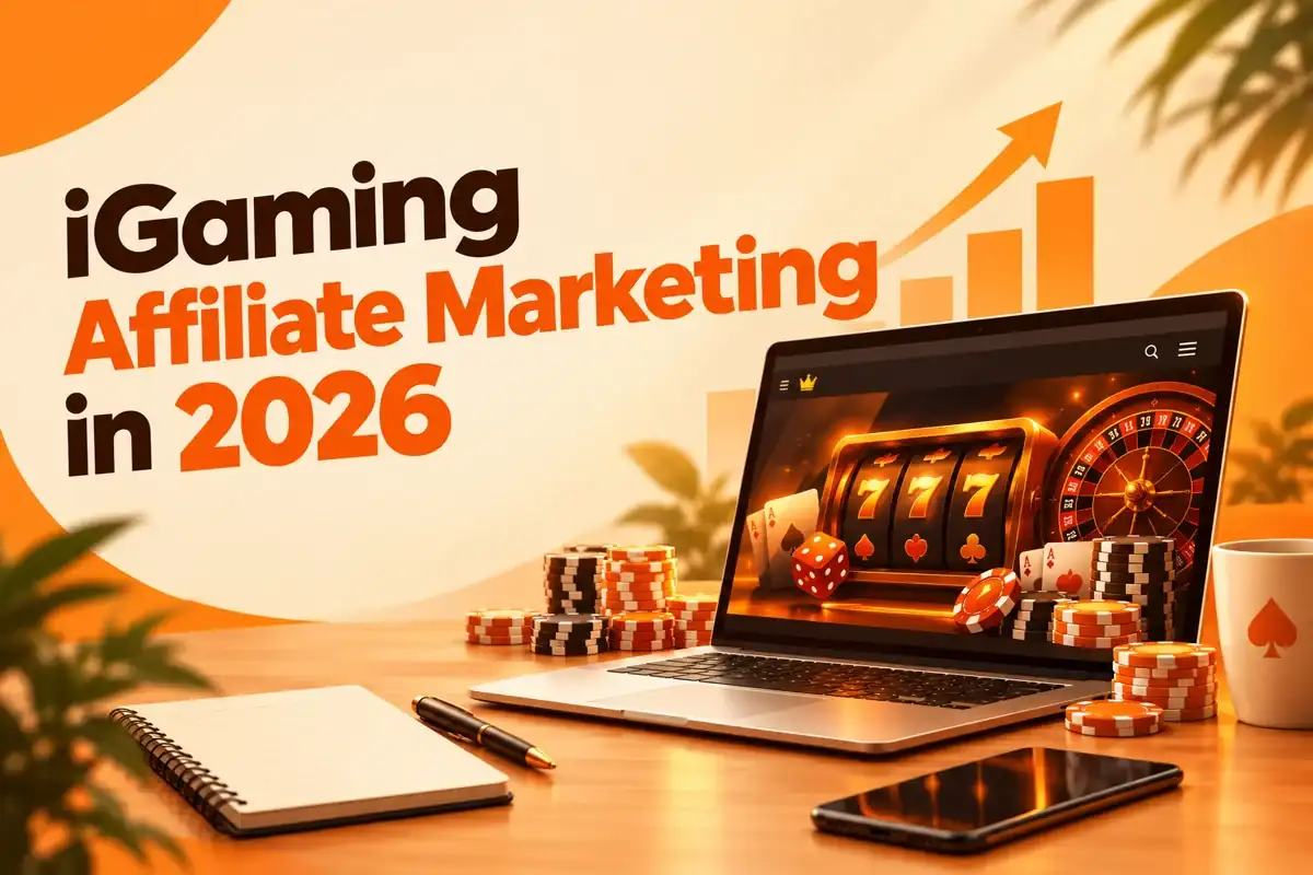 Cover illustration for the blog post: iGaming Affiliate Marketing in 2026: Why It's the Only Channel That Still Works